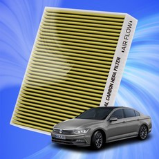 폭스바겐 파사트 6 7 8 세대 전차종 자동차 에어컨 히터 필터 초미세먼지 차단 활성탄 필터, 1개, 파사트 7세대 북미형 (12~18)-A25