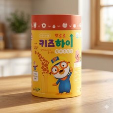 뽀로로 키즈하이 멀티 츄잉정 초코맛 아이 뽀로로 비타민, 3개