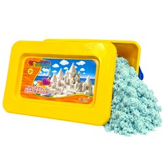 촉촉이 모래놀이 대용량 단품, 1개, 3700g, 민트