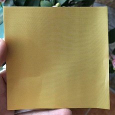 온코 대형 포장지 금박지 18m 종이 호일 알루미늄 포, 1개, 골드 10x10cm 12미크론 B