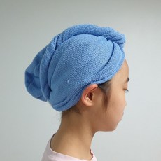 젖은머리 말리는 드라이 수건 get*02484Yr, 1개