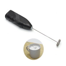 콩들 이케아 PRODUKT 우유거품기 전동크리머 검정 라떼