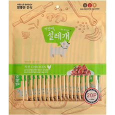 펫더맨 짜먹는 강아지간식 설레개 15g, 치킨, 300g, 1개