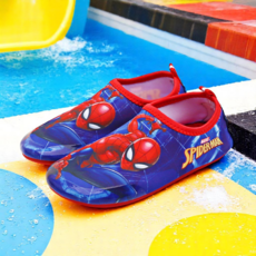 스파이더맨 아동 워터 슈즈 물놀이 해변 아쿠아 신발 캐릭터 어린이 아이 미끄럼 방지 네이비