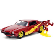 자다토이즈 DC 코믹스 132 1973 쉐보레 카마로 다이캐스트 자동차 플래시 피규어 및 장난감 토이 레드