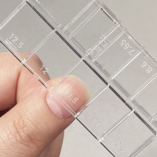 썸머피치 네일룰러 (수제네일팁 사이즈측정), 1개