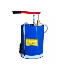 차량용 주입기 미션오일 에어펌프 자동차 교체 공압식 석션 정비 기름 충전, 두꺼워진 미니 주입기 4.5L