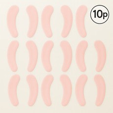 덴코 위생 방수 극세사 붙이는 변기시트 커버, 핑크, 10개