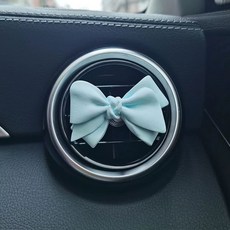 펄리본 차량용 석고방향제 자동차 신차선물 송풍구 차량용품 여성용, X. 새로운 파란색 활