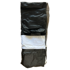 通用防蚊紗網，高密度網眼，安裝簡便，輕巧便攜，耐用材質，經濟實惠，夏日睡眠必備, 塑鋼拉鍊-紗網一片--不含骨架