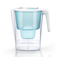 家用廚房淨水壺 自來水過濾活性炭濾水壺, 3.6L 綠色一壺一心,TL-006