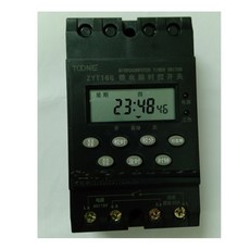 AC110V 25A 常開常閉接點電子式定時器，16組星期時間設定，熱風模組專用，精準控制電器開關, 1個, AC220V