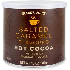 미국 트레이더조 Trader Joe's Salted Caramel 솔티드 카라멜 핫 코코아 파우더, 284g