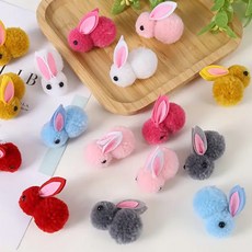 (주)아트인 뿅뿅이 토끼(10개), 1세트, 화이트