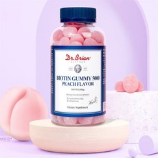 유쎌쇼핑몰 비오틴 구미 5000 (3gx100구미) x4 비오틴건강식품 피부건강식품, 4개, 100정