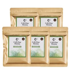 (셀파인화장품)인디아 천연 헤나파우다 다크브라운 100g, 5개