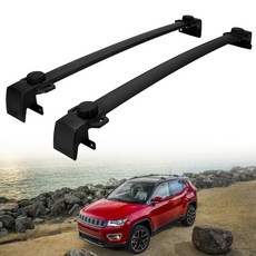 루프탑 합금 자동차 카누 바 카약 캐리어 홀더 알루미늄 지프 액세서리 지붕 수하물 2011 크로스 자전거 컴패스, [02] For 2017-2022, 1개, For 2017-2022