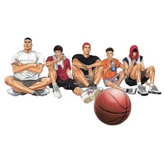 미리아 슬램덩크 차량용 스티커, 2개, C