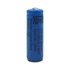 14500 리튬이온충전배터리 800mAh용량, 배터리800mAh