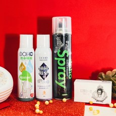 DOHO典藏愛鞋經典禮盒 德系日本奈米防水噴霧 除臭 EZ擦白鞋面清潔片, 1個