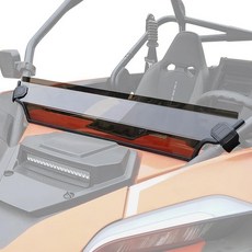 POKIAUTO ZForce 950용 1/4 윈드실드 틴트 하드 코팅 내구성 PC 긁힘 방지 하프 윈도우 2022-2024 CFMOTO ZForce 950 H.O/ 950 H, Half Windshield