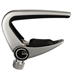 G7th Newport 吉他移調夾 旋轉快扣 木吉他 電吉他 Capo 變調夾 移調夾 吉他配件 民謠 終身保固, 銀, 1個