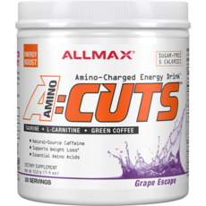 ALLMAX Allmax A-Cut 胺基酸能量飲 葡萄口味 複合胺基酸, 葡萄逃生, 1個, 210g