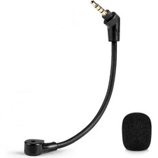 AKKE 하이퍼엑스 헤드셋 마이크 교체용 클라우드 플라이트 3.5mm 잭 분리형 붐 노이즈 캔슬링 호환 Kingston HyperX Flight S 게이밍, AKKE 하이퍼엑스 헤드셋 마이크 교체용 클라우드 플라