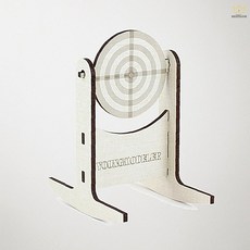 고무줄총 과녁 장난감총 타겟 영공방 나무 권총 만들기 세트 슈팅 연습용 도구 모형소품