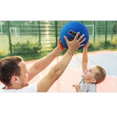 학교 체육수업 피구 발야구 가볍고 부드러운 피구공 3호, 레드