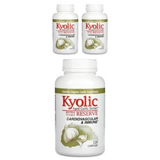 Wakuaga 陳年大蒜萃取配方200膠囊, 120顆, 3罐