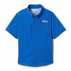 Columbia 남아용 빅 타미아미 반소매 셔츠 생생한 블루 XS 149862