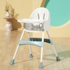 兒童餐椅多功能可調檔寶寶餐椅嬰兒家用便攜吃飯餐桌椅小孩搖搖椅, 如圖