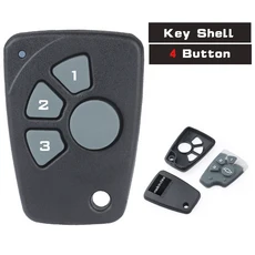 쉐보레 크루즈 스파크 오닉 실버라도 볼트 카마로 아베오 소닉 ASK 433MHz 4버튼 키리스 리모컨 키 FOB용 K, 02 Key Shell Only