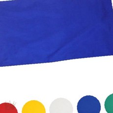 사각 응원 수기 행사 깃발 집회 야외 활동 스포츠 관람 단체 이벤트 학교 축제, 1개, 블루