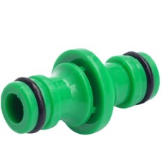 二通奶嘴接頭 水管 直通頭 水管延長 加長接頭 快速接頭 雙向 轉接頭, 3個