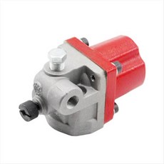 24V 3054609 연료 차단 솔레노이드 밸브 어셈블리 셧다운 밸브 ASC CUMMINS TA855 N14 M11 K38 K50, 레드 &amp; 실버