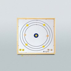(JLS) 원자구조설명기 (보어원자모델 설명용) 자석식 (원자20개) 교육용과학교재