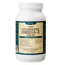 Melaleuca Vitality Omega-3 魚油, 1個, Omega-3深海魚油120粒*1入
