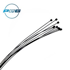 [PRG]자전거 케이블/변속 속선 녹없는 테프론코팅 1.1mm 스테인레스 PTS-01S, 블랙, 1개