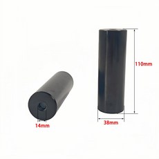 BMX 페그 프리스타일 자전거 발판 앞 10mm 뒤 14mm 자전거 발판 경량 스틸 BMX 발 받침 사이클링 부품, Only One 14mm