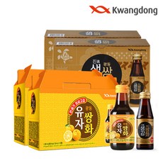 유자쌍화 100ml 20개 진생강쌍화 100ml 20개(총 40개), 1세트
