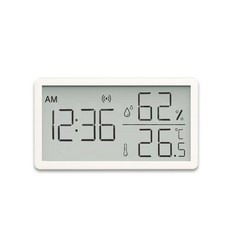 電子溫溼度計 家用高精準度室內壁掛嬰兒房氣溫顯示溫度溼度表, 1個, 單個盒裝