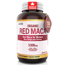 레드 마카 3500mg 10배농축 150베지캡슐 캐나다 식약처 승인 허바 캐나다, 1개, 150정