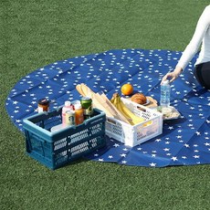 발수매트 UNIVERSE 돗자리 오염방지 낚시 등산 20253pc 1(EA), 네이비