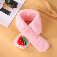 防凍必備兒童圍巾 秋冬男女童保暖超萌卡通脖套 仿兔毛加厚兒童圍脖