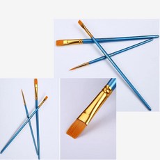 빅조이 수채화붓 평붓 3p 풍경화