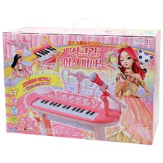 시크릿쥬쥬 여신 피아노 악기놀이완구, 혼합색상, 1개
