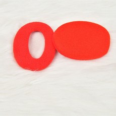 睡覺專用搖粒絨單耳保暖耳罩，側睡隔音耳罩，男女分體耳包，冬季保暖耳捂, 大紅色, 1個