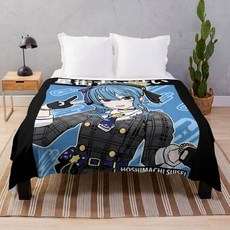 겨울 극사 이불 차렵 모피 밍크 담요 트 홀로라이브 호시마치 스이이 혜성 던지기 퀼트 크고 두꺼운 커플 [호환]